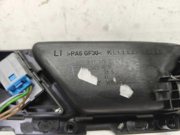 POIGNÉE DE PORTE INTÉRIEURE GAUCHE VW - Vue 3